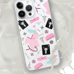 Women in Medicine CLEAR Apple PHone Case, iPhone X, iPhone XS Max, iPhone XR