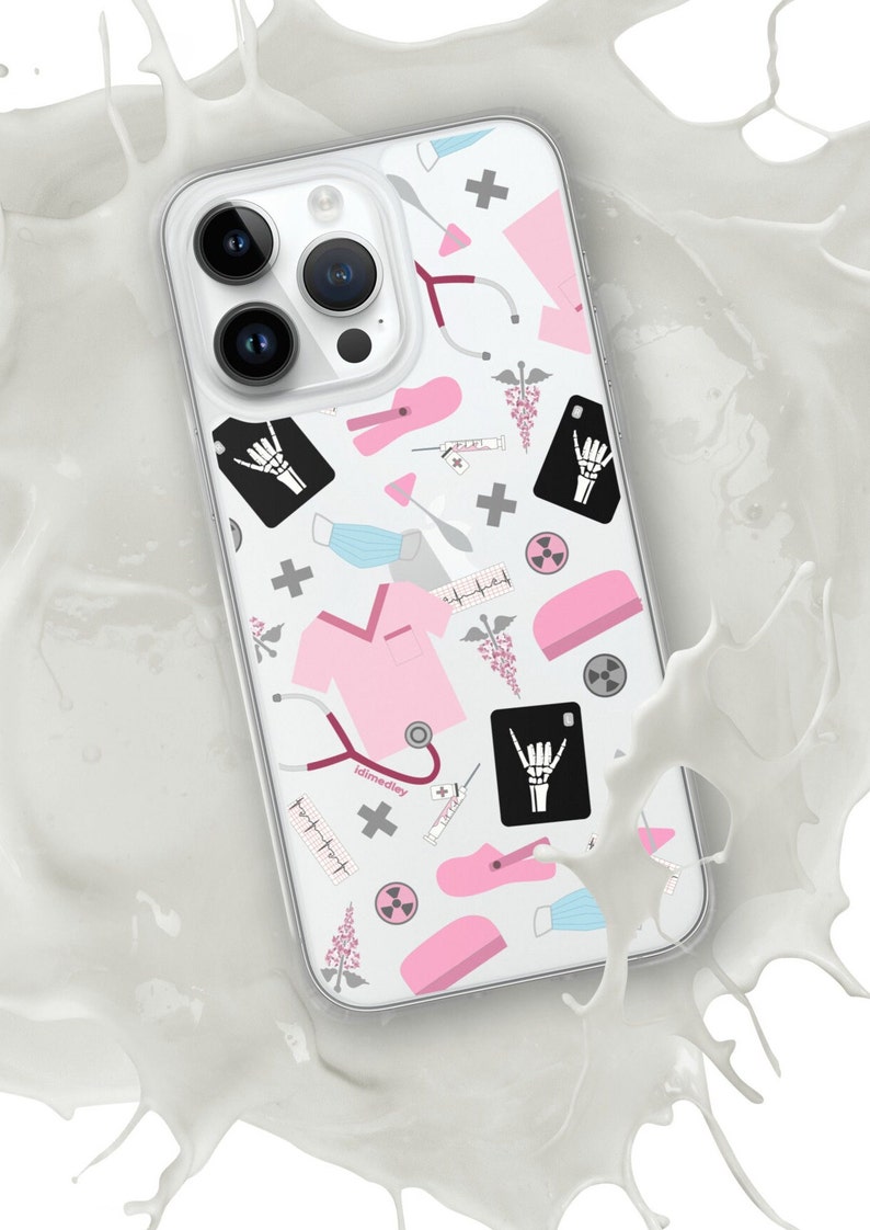 Women in Medicine CLEAR Apple PHone Case, iPhone X, iPhone XS Max, iPhone XR