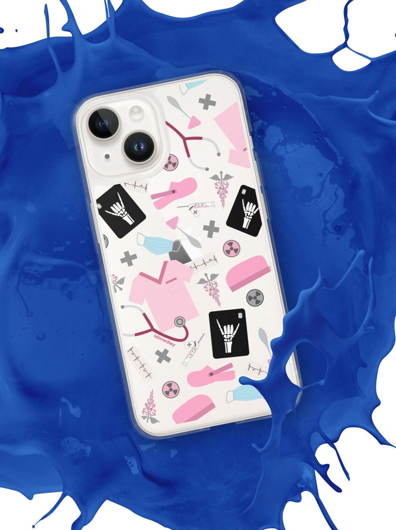 Women in Medicine CLEAR Apple PHone Case, iPhone X, iPhone XS Max, iPhone XR - Image 2