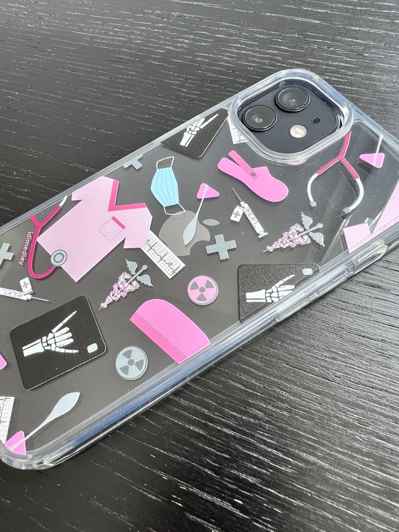 Women in Medicine CLEAR Apple PHone Case, iPhone X, iPhone XS Max, iPhone XR - Image 3