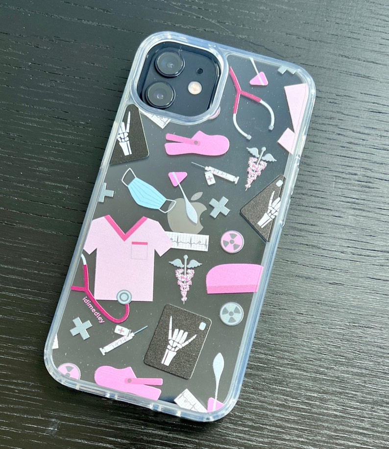 Women in Medicine CLEAR Apple PHone Case, iPhone X, iPhone XS Max, iPhone XR - Image 4