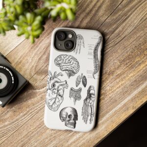 Anatomical Phone Case - Vintage Medical Illustration Case - Science Gift - Custom Medical Phone Cover - Custom Phone Cover - Medical Student