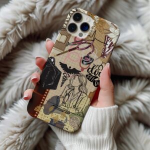 Doctor Phone Case, Vintage Medical Collage Design, Retro Anatomy Cover, Gift for Physician, Med Student Accessory, Healthcare Art Case